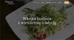 Desktop Screenshot of pizzeria-italia.com.pl