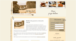 Desktop Screenshot of pizzeria-italia.nl