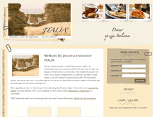 Tablet Screenshot of pizzeria-italia.nl